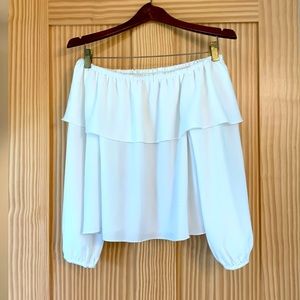 Wilfred off the shoulder white blouse size XS